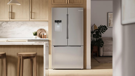 100 Series French Door Bottom Mount Refrigerator 36" Stainless steel (with anti-fingerprint), Total No Frost