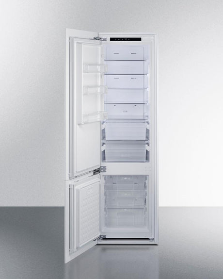 24" Wide Fully Integrated Bottom Mount Refrigerator-freezer (panel Not Included)