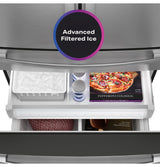 GE Profile™ ENERGY STAR® 23.2 Cu. Ft. Smart Counter-Depth Fingerprint Resistant 4-Door French-Door Refrigerator