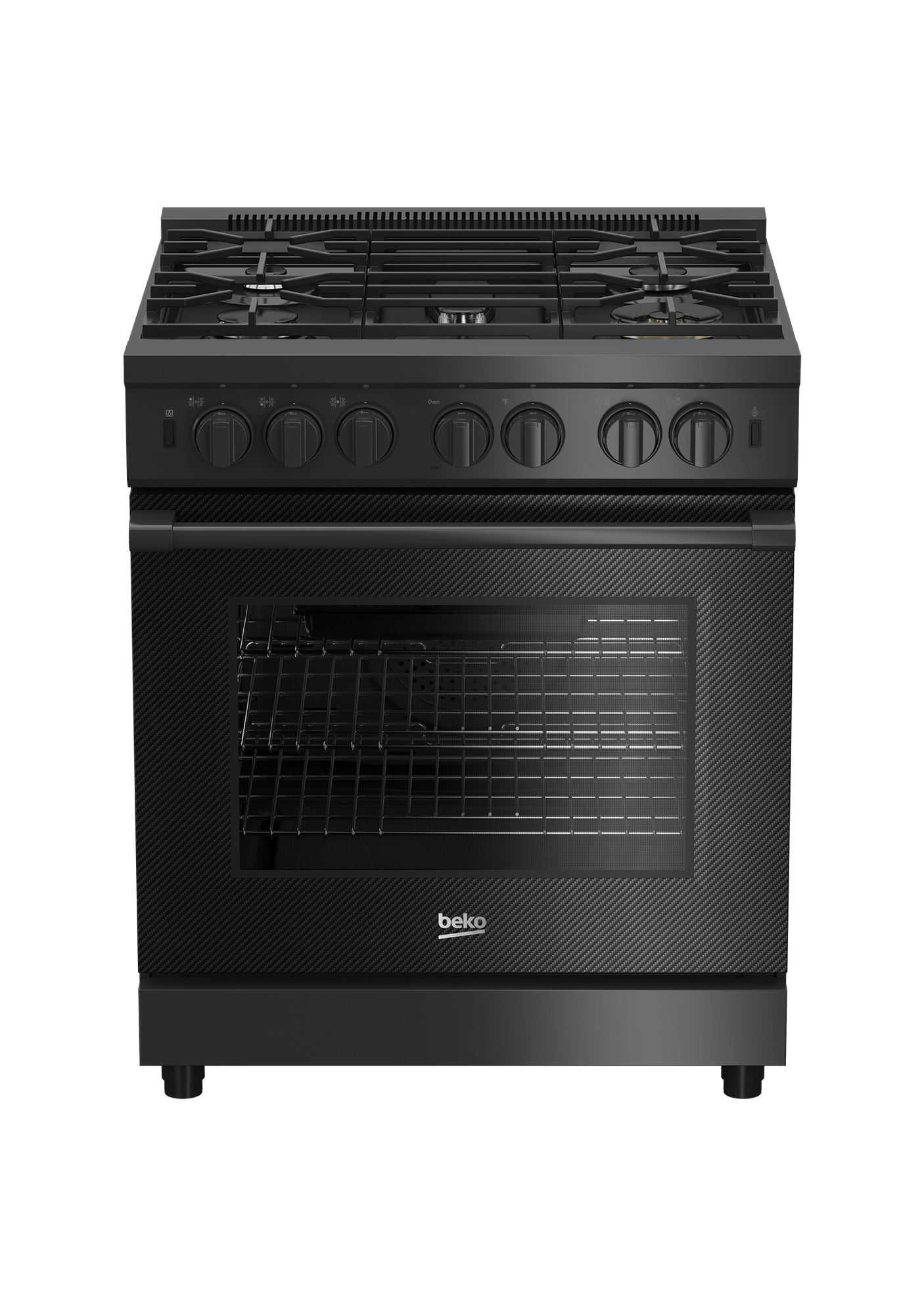 30" Carbon Fiber Pro-Style Gas Range