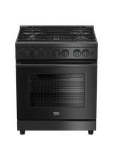 30" Carbon Fiber Pro-Style Gas Range