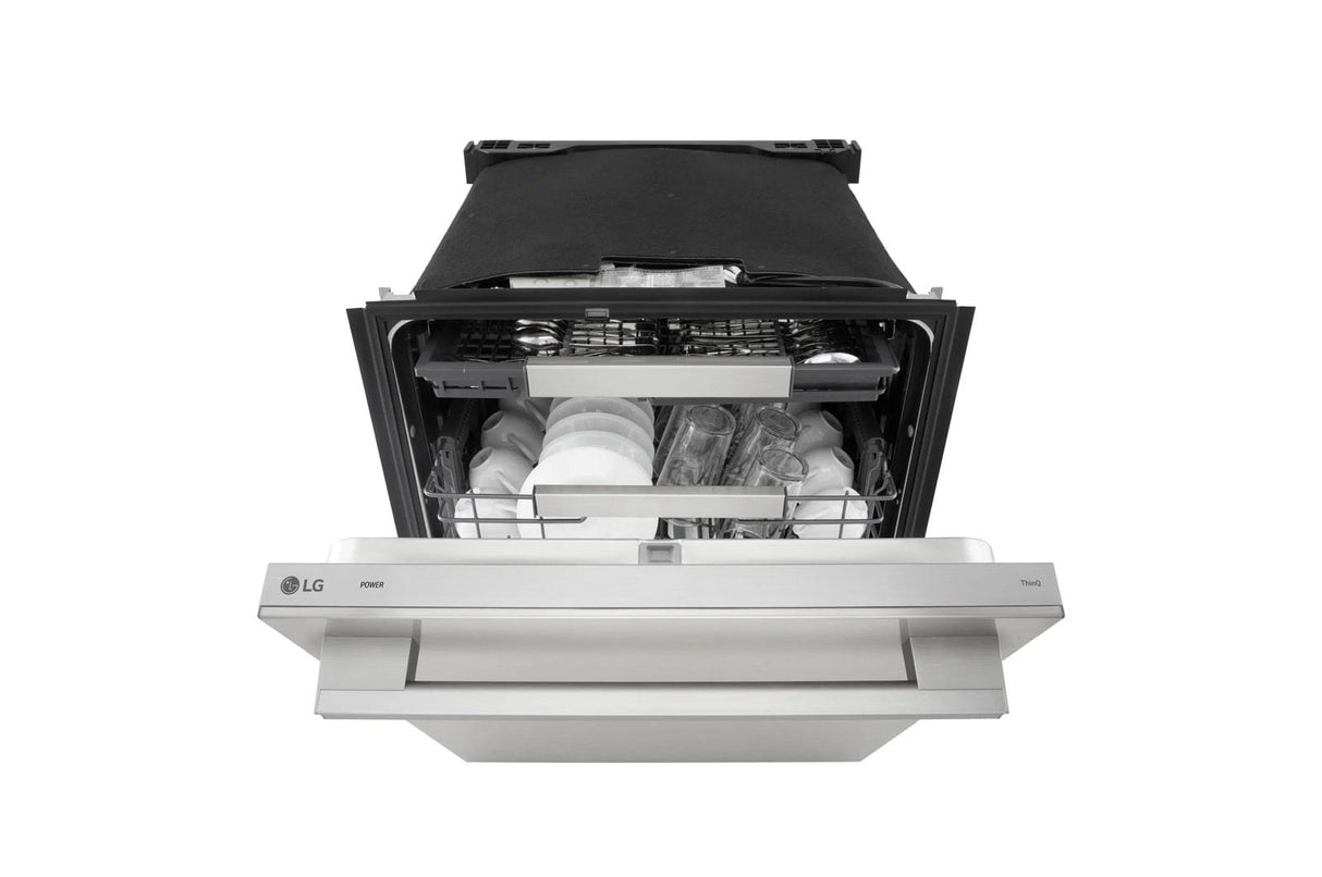 Smart Hidden Top Control Dishwasher with 1-Hour Wash & Dry, QuadWash® Pro, TrueSteam® and Dynamic Heat Dry™ w/AutoVent Dry™