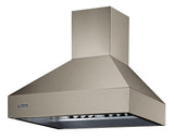 60" Wide 18" High Chimney Wall Hood - VCWH