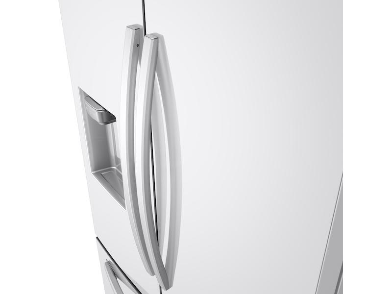 28 cu. ft. Smart 3-Door French Door Refrigerator with AutoFill Water Pitcher in White