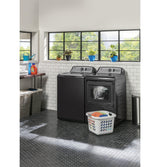 GE® 5.0 cu. ft. Capacity Smart Washer with Stainless Steel Basket