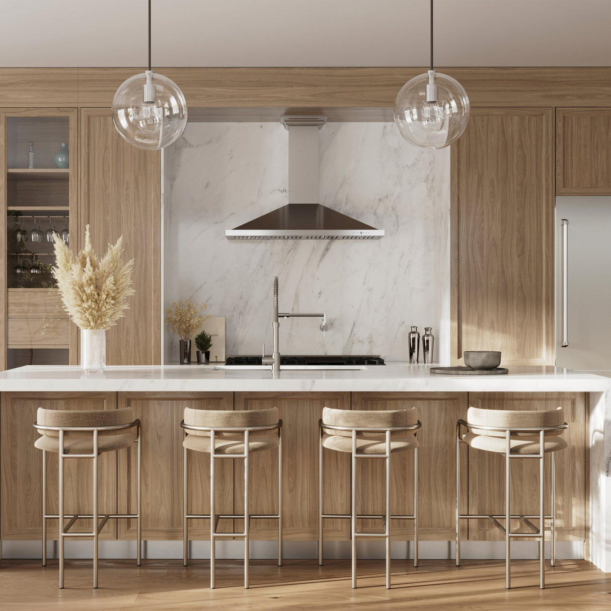 ZLINE Sierra Kitchen Faucet in Chrome (SRA-KF-CH)