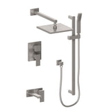 ZLINE Bliss Rainfall Shower System with 16 in. Oversized Shower Head in Brushed Nickel (BLS-SHS16-BN)
