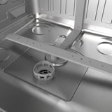 24-inch Built-in Dishwasher With Open Dry and 7 Cycle In Stainless Steel