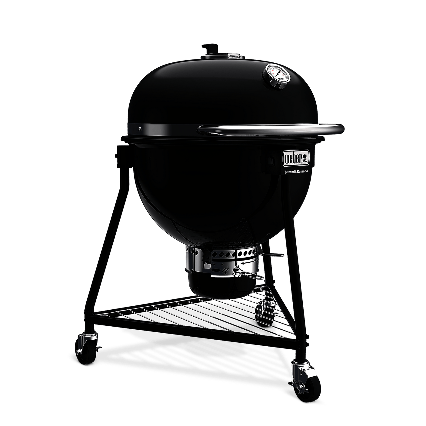 Summit® Kamado E6 Charcoal Grill - Black