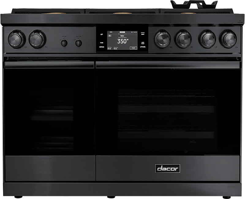 48" Range, Graphite Stainless Steel, Natural Gas/High Altitude