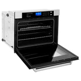 ZLINE 30" Professional Single Wall Oven with Self Clean and True Convection in Stainless Steel (AWS-30) [Color: Stainless Steel]