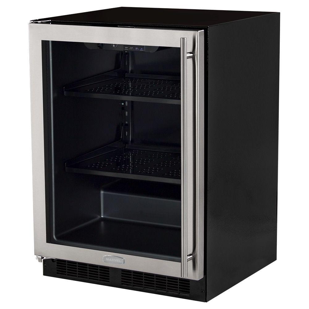 24-In Built-In High-Capacity Beverage Center with Door Swing - Left