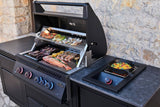 OASIS 301 Outdoor Kitchen, Built-in 700 Series 32 with Soft Close Doors , Natural Gas, Matte/Matt Black