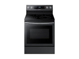 5.9 cu. ft. Freestanding Electric Range with True Convection in Black Stainless Steel