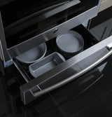 GE® 30" Slide-In Front-Control Convection Gas Range