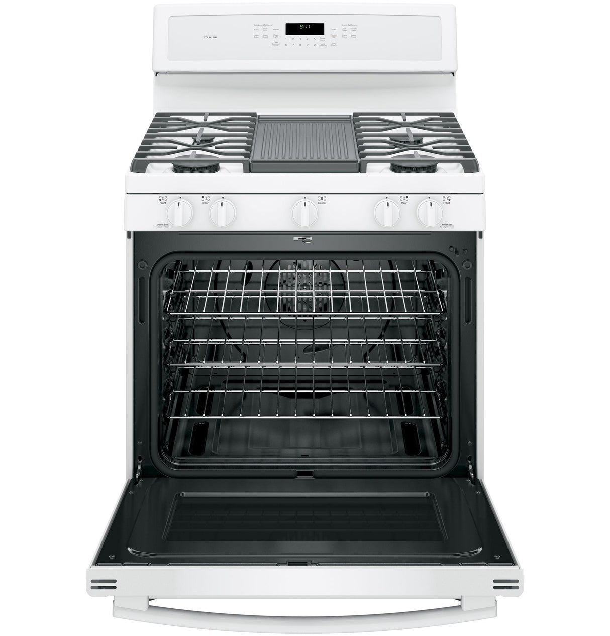 GE Profile Series 30" Free-Standing Gas Convection Range