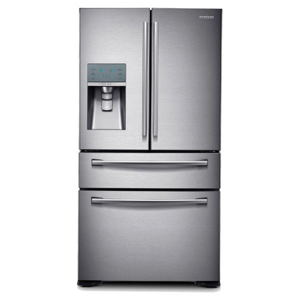 36" Wide, 30 cu. ft. 4-Door Refrigerator with FlexZone Drawer (Stainless Steel)