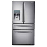 36" Wide, 30 cu. ft. 4-Door Refrigerator with FlexZone Drawer (Stainless Steel)