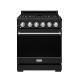 30 Inch Professional Liquid Propane With Precision Knob Control In Black/stainless Steel