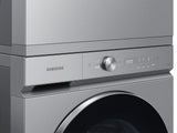 Bespoke 5.3 cu. ft. Ultra Capacity Front Load Washer with AI OptiWash™ and Auto Dispense in Silver Steel