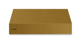 48"W. 18"H. Wall Hood (Finish: Golden Hour, Trim: Brushed Brass)