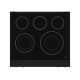 30 Inch Professional Electric Range With Tilt Panel Touch Control In Black/stainless Steel  Gordon Ramsay Series