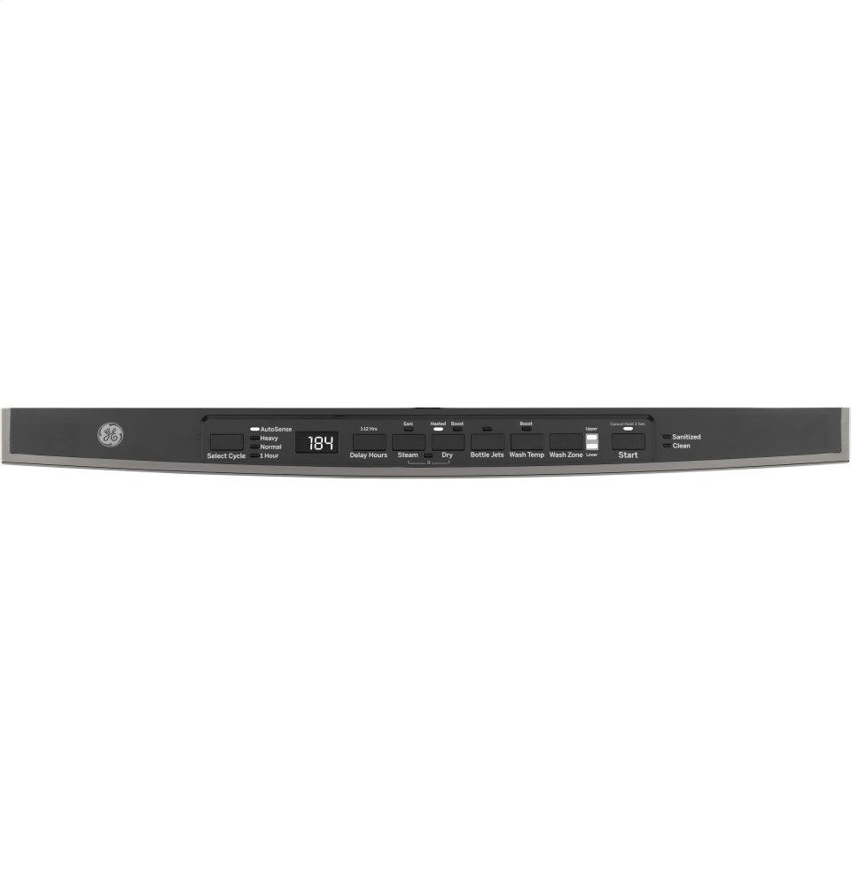 GE® Hybrid Stainless Steel Interior Dishwasher with Hidden Controls