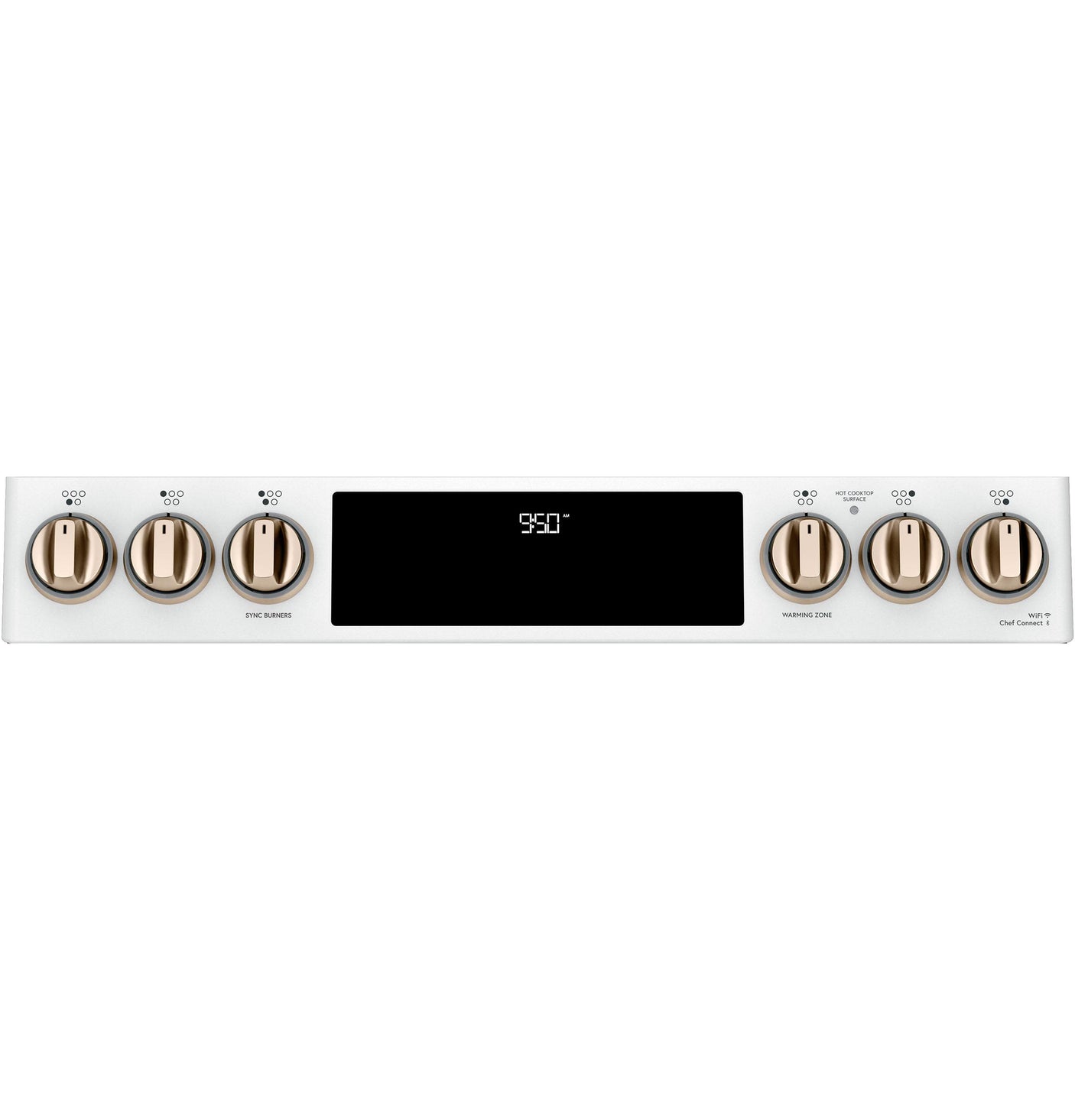 Café™ 30" Smart Slide-In, Front-Control, Induction and Convection Double-Oven Range