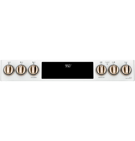 Café™ 30" Smart Slide-In, Front-Control, Induction and Convection Double-Oven Range