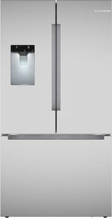 100 Series French Door Bottom Mount Refrigerator 36" Stainless steel (with anti-fingerprint), Total No Frost