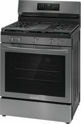 30" Rear Control Gas Range with Total Convection