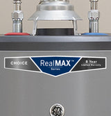 GE RealMAX Choice 40-Gallon Tall Natural Gas Atmospheric Water Heater
