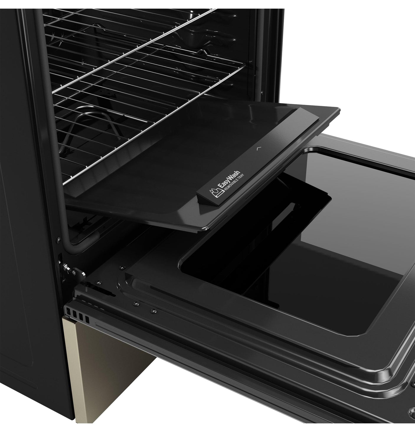 GE® ENERGY STAR® 30" Free-Standing Electric Convection Range with No Preheat Air Fry and EasyWash™ Oven Tray