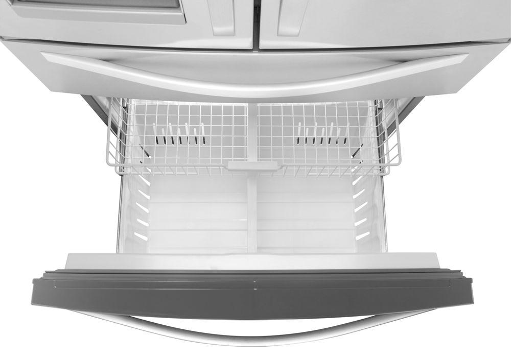 36-inch Wide French Door Refrigerator with External Refrigerated Drawer - 25 cu. ft.
