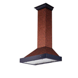 ZLINE 48" Designer Series Embossed Copper Finish Wall Range Hood (KB2-EBXXX-48)