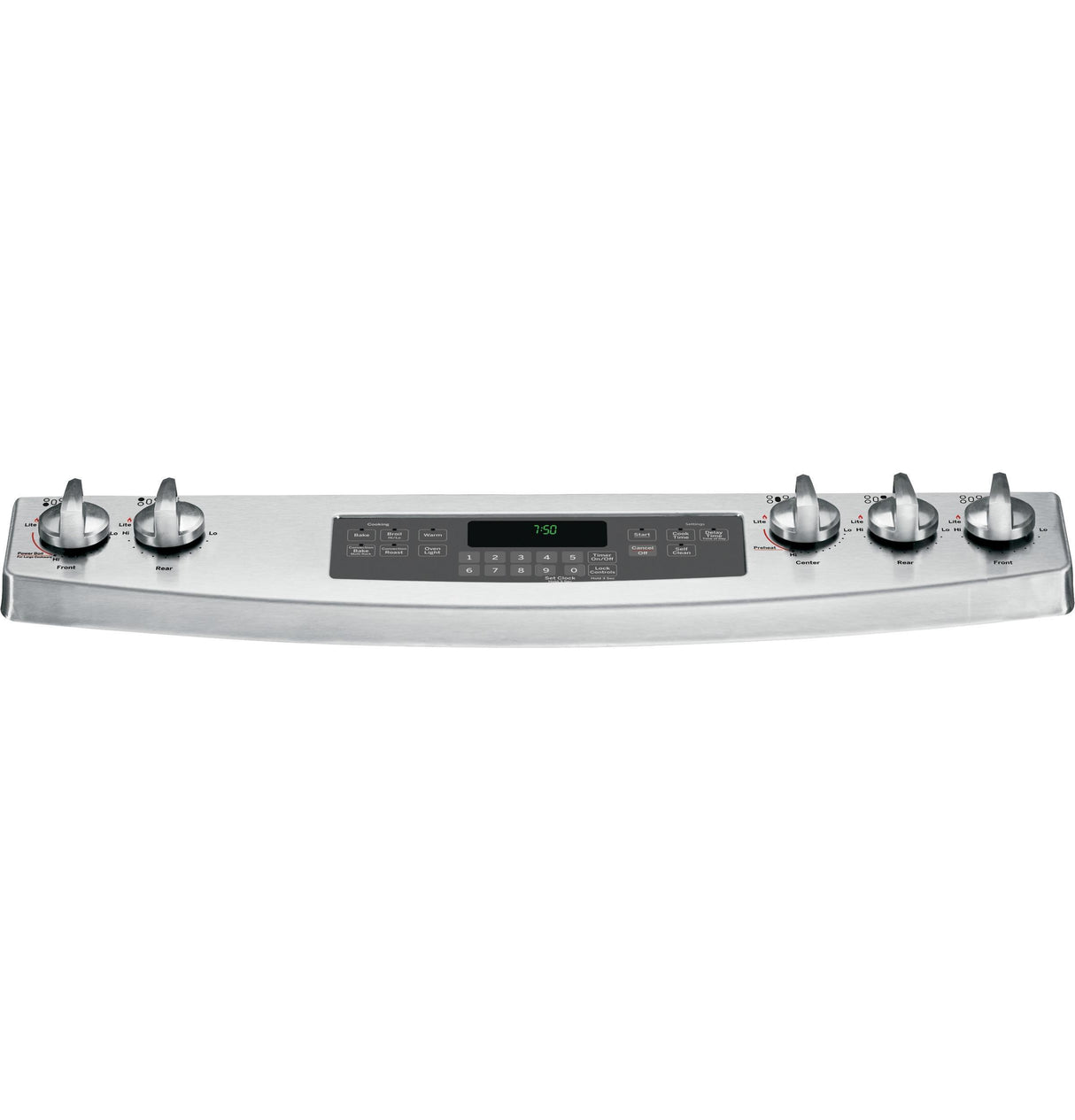 GE® 30" Slide-In Front Control Gas Range