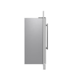 Forno Rizzuto 56-Inch Convertible Refrigerator/Freezer Set, 27.6 cu.ft Total Capacity, Decorative Grill, ENERGY STAR Certified