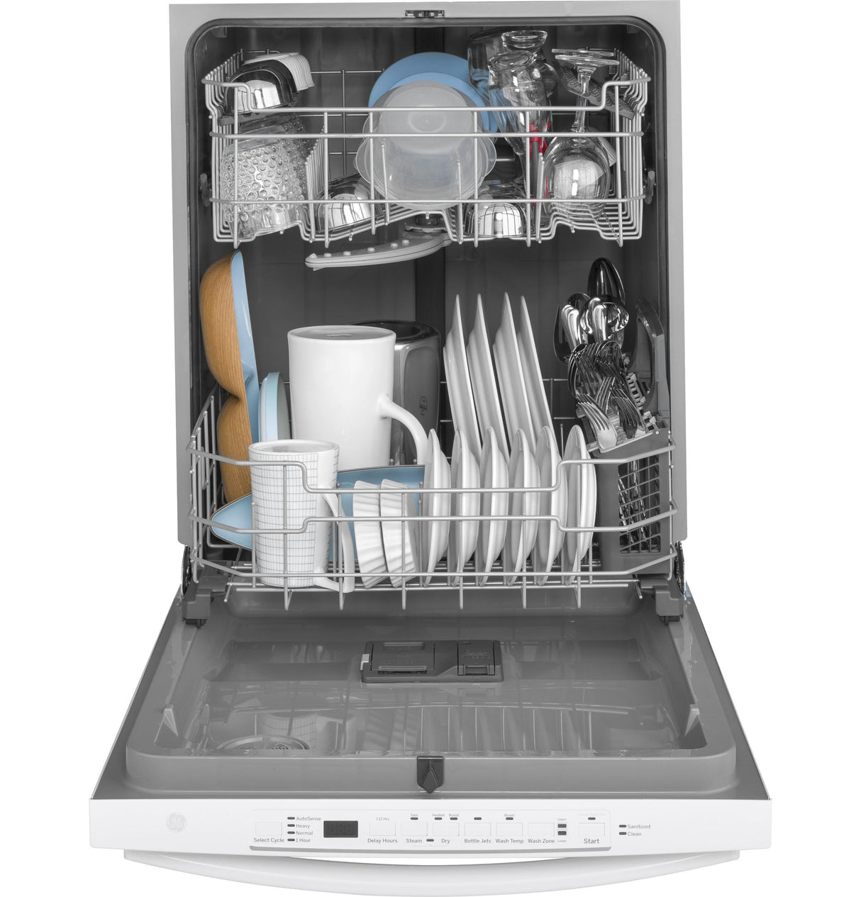 GE® ENERGY STAR® Top Control with Plastic Interior Dishwasher with Sanitize Cycle & Dry Boost