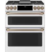 Café™ 30" Smart Slide-In, Front-Control, Dual-Fuel, Double-Oven Range with Convection
