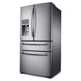 36" Wide, 30 cu. ft. 4-Door Refrigerator with FlexZone Drawer (Stainless Steel)