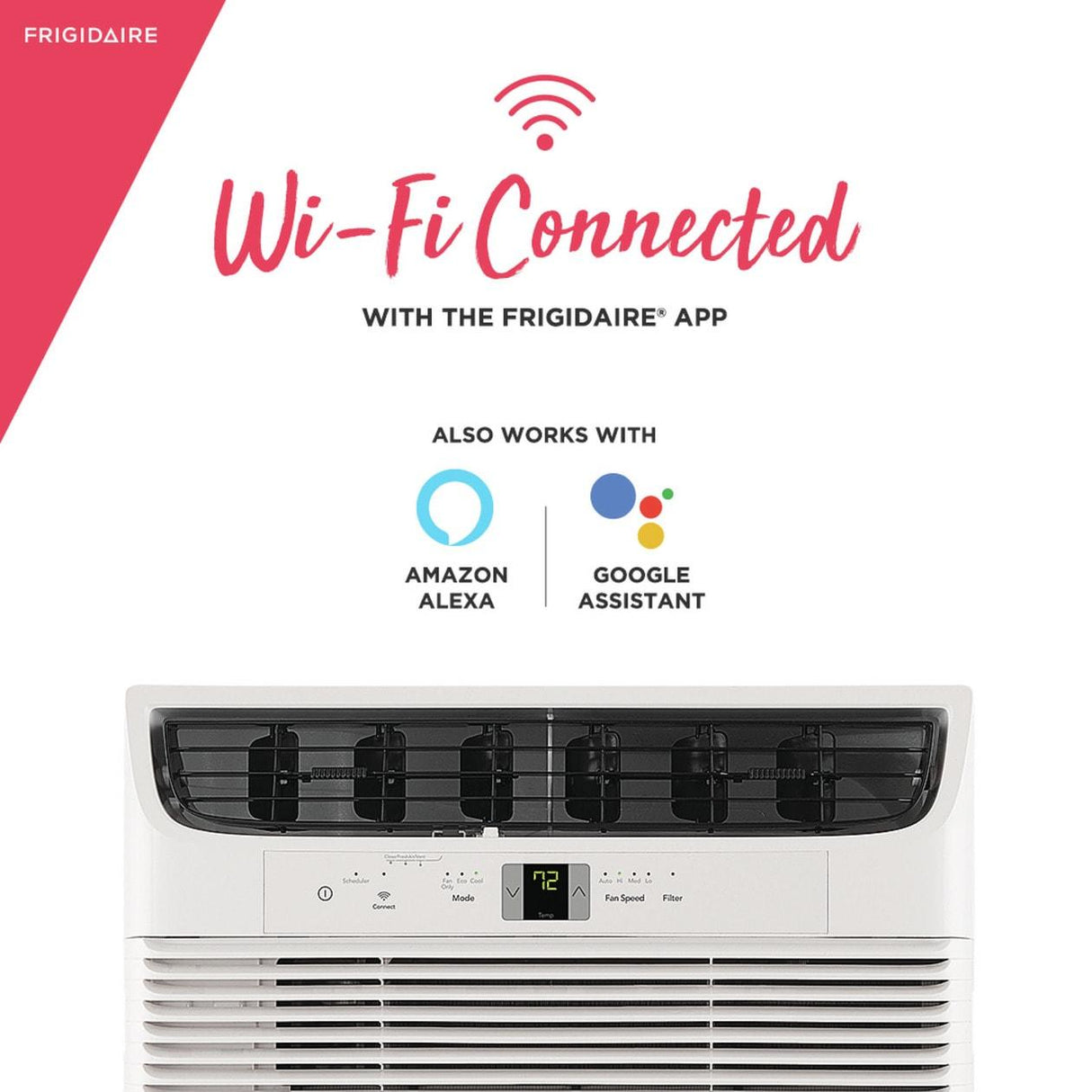 10,000 BTU Connected Window-Mounted Room Air Conditioner