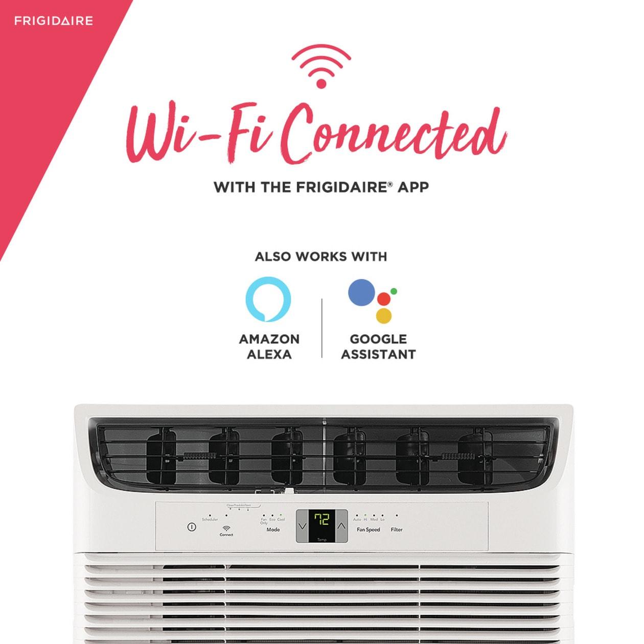 10,000 BTU Connected Window-Mounted Room Air Conditioner