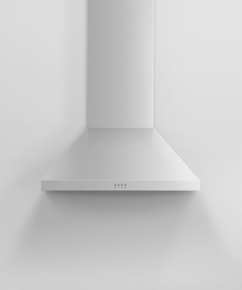 30" Series 7 Pyramid Chimney Wall Range Hood