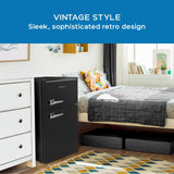 Avanti 3.1 Cu. Ft. Retro Compact Refrigerator - Black