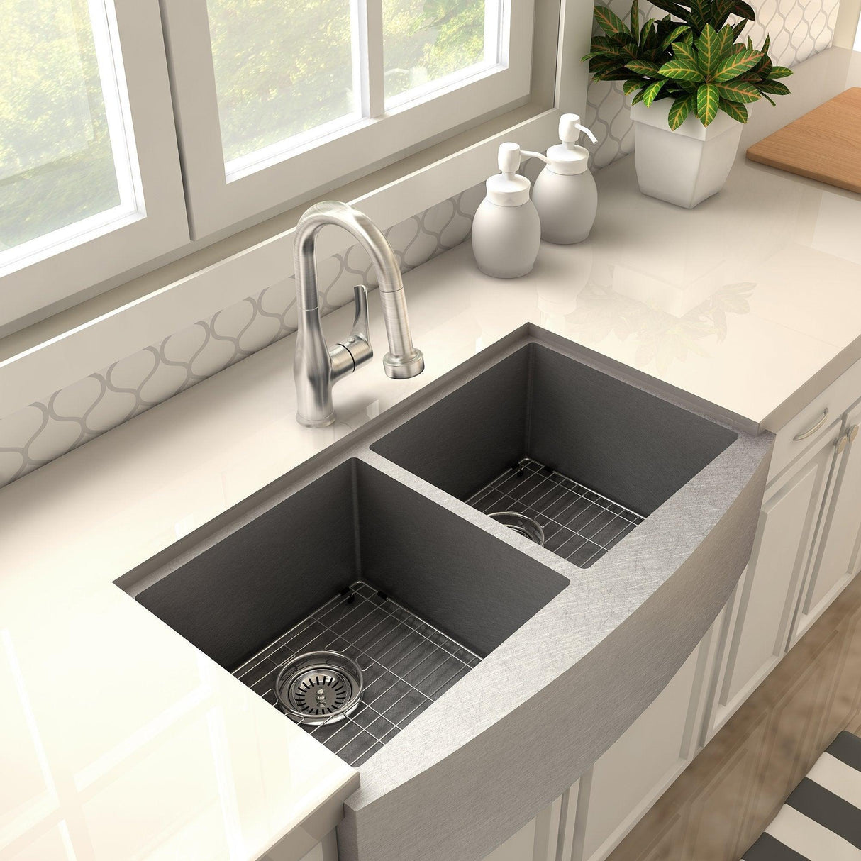 ZLINE Dali Kitchen Faucet (DAL-KF) [Color: Gun Metal]