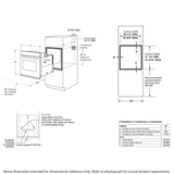 GE Profile™ 30" Smart Built-In Convection Single Wall Oven with In-Oven Camera and No Preheat Air Fry