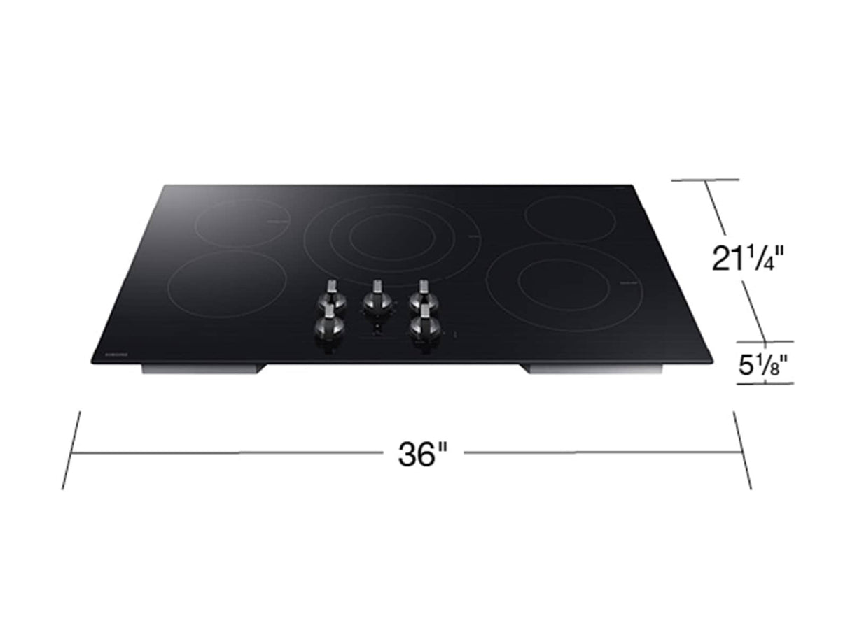 36" Electric ENERGY STAR ® Certified Cooktop with Illuminated Knobs