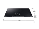 36" Electric ENERGY STAR ® Certified Cooktop with Illuminated Knobs