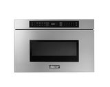 24" Microwave-In-A-Drawer, Silver Stainless Steel