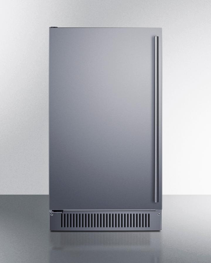 18" Wide Clear Icemaker, ADA Compliant